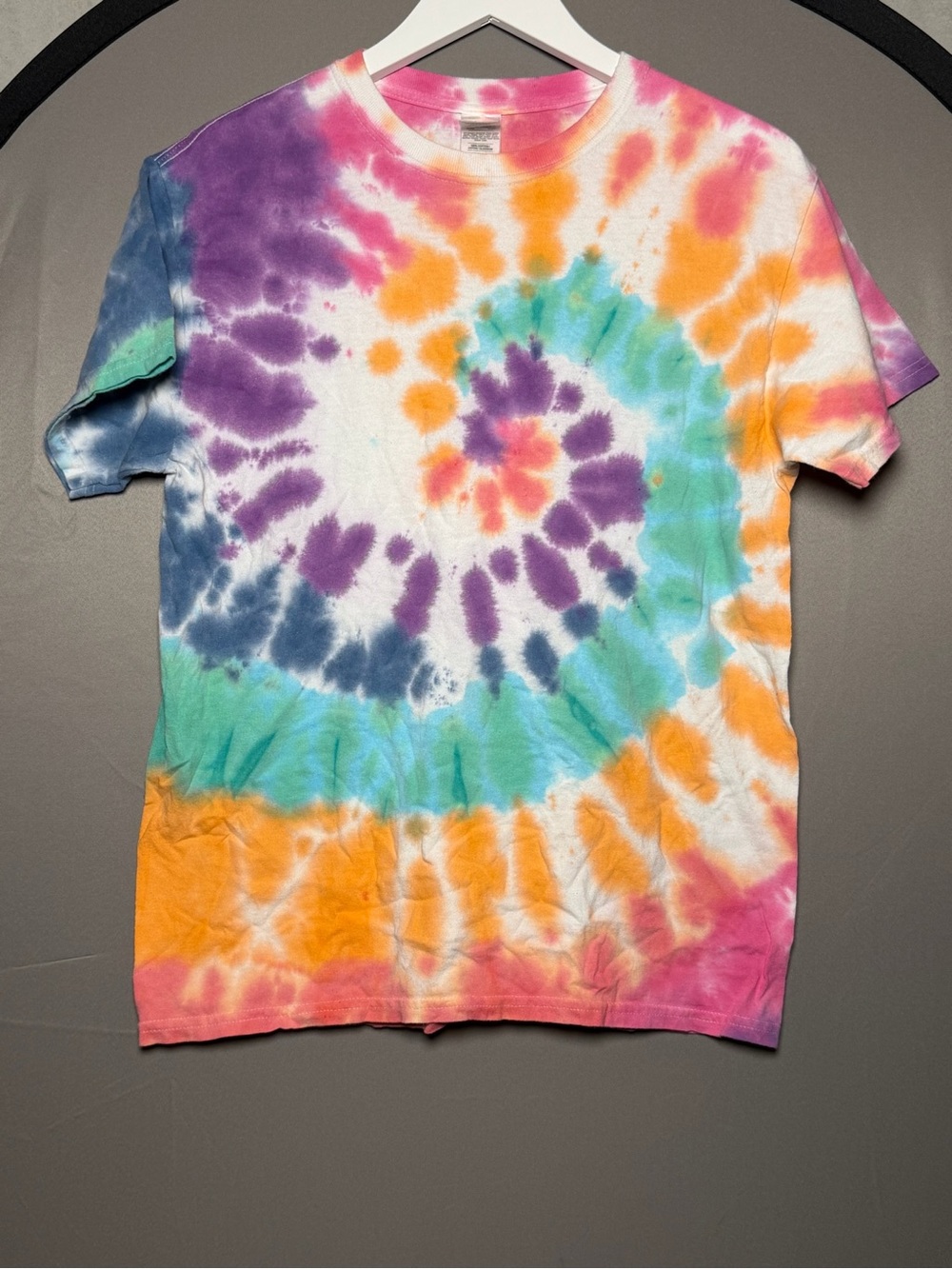Rainbow Tie-Dye cotton t-shirt